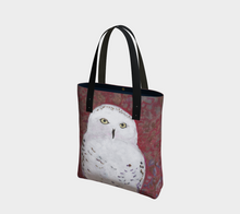Load image into Gallery viewer, King Snowy Owl Tote Bag