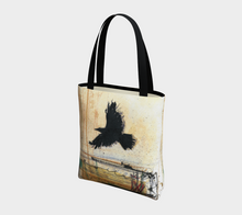 Load image into Gallery viewer, Crow Flies At Dawn Tote