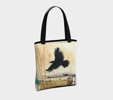 Load image into Gallery viewer, Crow Flies At Dawn Tote