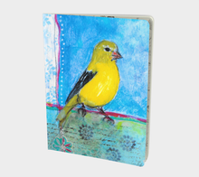Load image into Gallery viewer, Goldfinch Large Notebook
