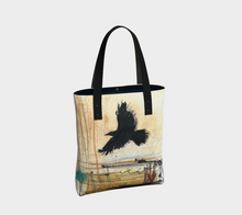 Load image into Gallery viewer, Crow Flies At Dawn Tote