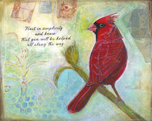 Load image into Gallery viewer, Cardinal Direction | Original Mixed Media Painting