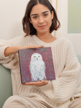 Load image into Gallery viewer, King Snowy | Original Mixed Media Painting