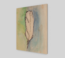 Load image into Gallery viewer, Feather Magic | Wood Print
