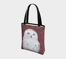 Load image into Gallery viewer, King Snowy Owl Tote Bag
