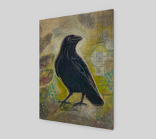 Load image into Gallery viewer, Alchemical Crow | Wood Print
