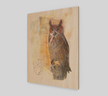 Load image into Gallery viewer, Majestic Owl | Wood Print
