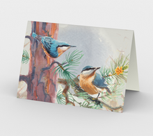 Load image into Gallery viewer, Nuthatch Card
