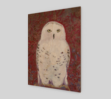 Load image into Gallery viewer, King Snowy Owl | Wood Print
