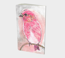 Load image into Gallery viewer, Pink Finch Small Notebook
