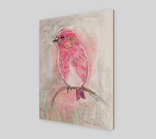 Load image into Gallery viewer, Red Finch | Wood Print
