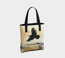 Load image into Gallery viewer, Crow Flies At Dawn Tote
