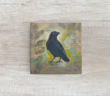 Load image into Gallery viewer, Alchemical Crow | Original Mixed Media Painting
