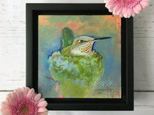 Load image into Gallery viewer, Delilah-Hummingbird Series | Original Acrylic Painting
