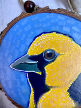 Load image into Gallery viewer, Oriole | Original Wood Slice Painting
