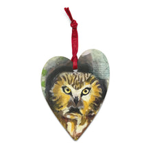 Load image into Gallery viewer, Little Owl Wood Ornaments
