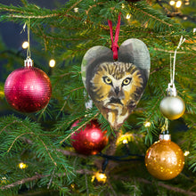 Load image into Gallery viewer, Little Owl Wood Ornaments
