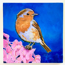 Load image into Gallery viewer, European Robin | Original Acrylic Painting
