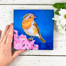 Load image into Gallery viewer, European Robin | Original Acrylic Painting
