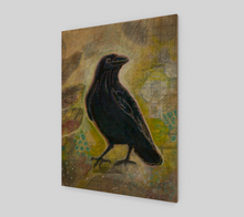 Load image into Gallery viewer, Alchemical Crow | Wood Print
