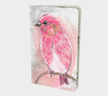 Load image into Gallery viewer, Pink Finch Small Notebook
