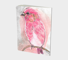 Load image into Gallery viewer, Pink Finch Large Notebook
