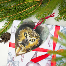 Load image into Gallery viewer, Little Owl Wood Ornaments
